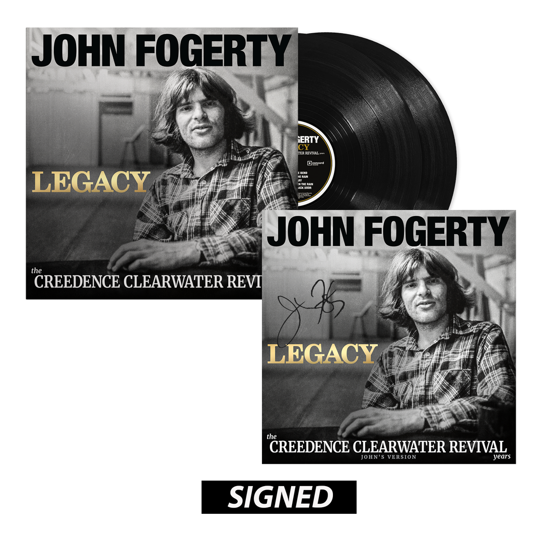 Legacy: the Creedence Clearwater Revival years - Black 2LP Vinyl + SIGNED vinyl jacket