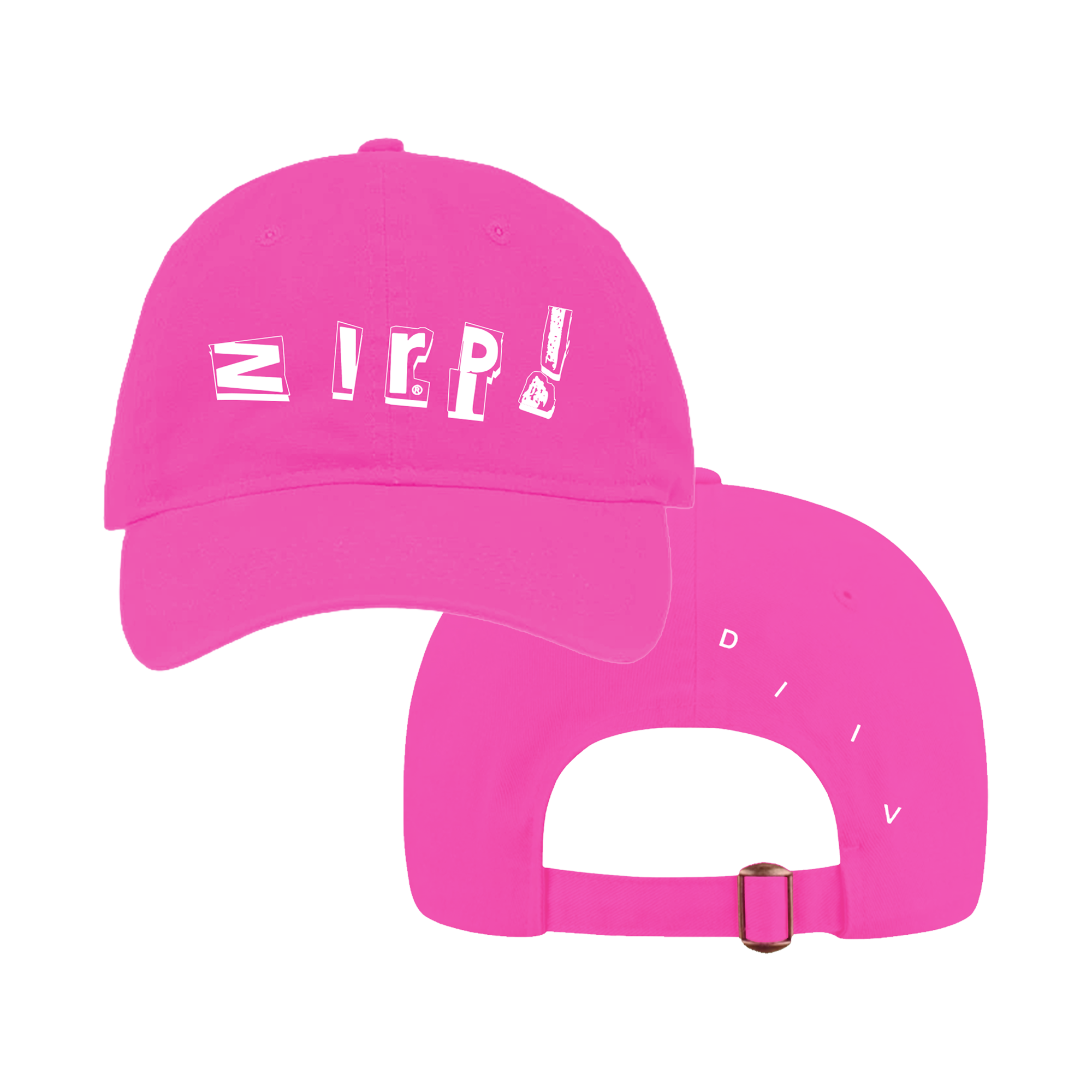 DIIV – ZIRP! Embroidered Pink - Hat | Concord Records