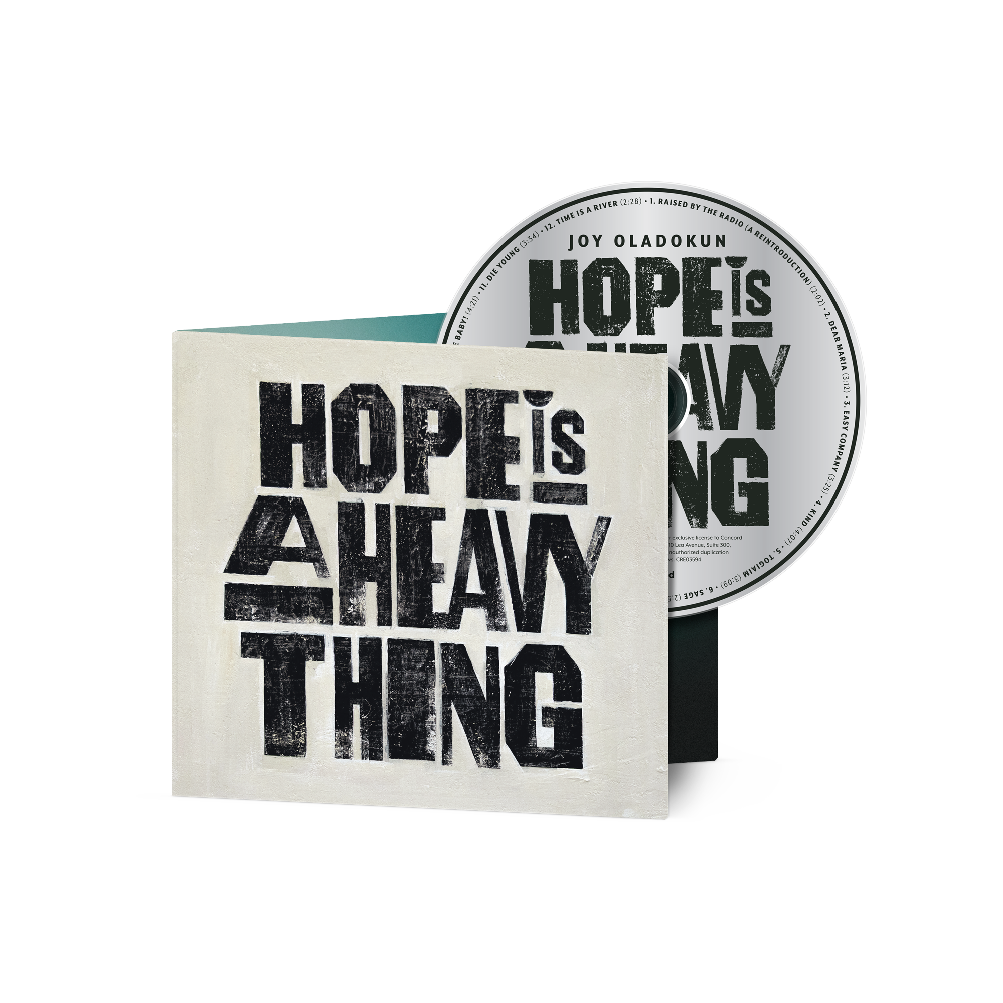 Joy Oladokun – Hope Is A Heavy Thing - CD | Concord Records