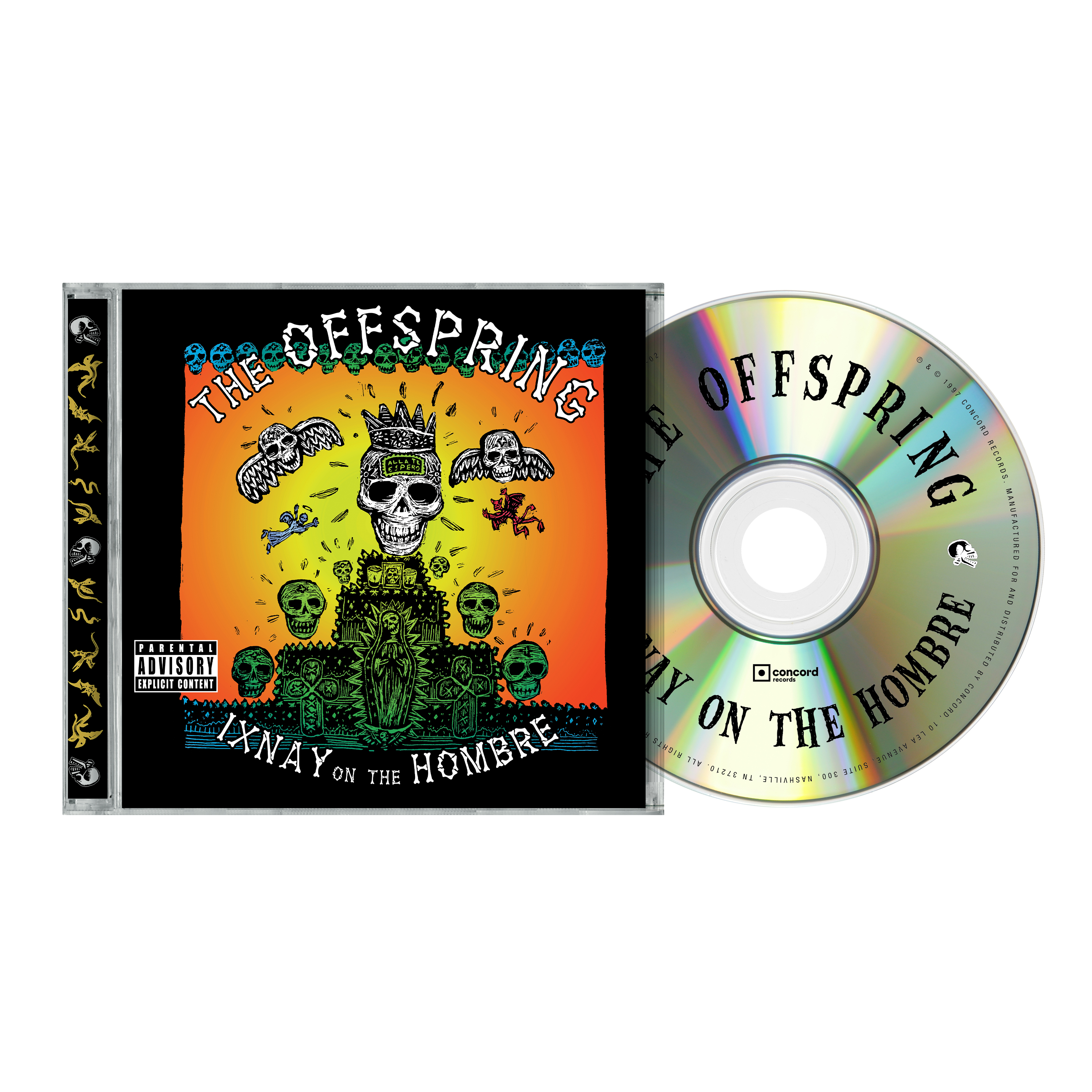 The Offspring – Ixnay On The Hombre - CD – Concord Records The Offspring – Ixnay On The Hombre - CD – Concord Records