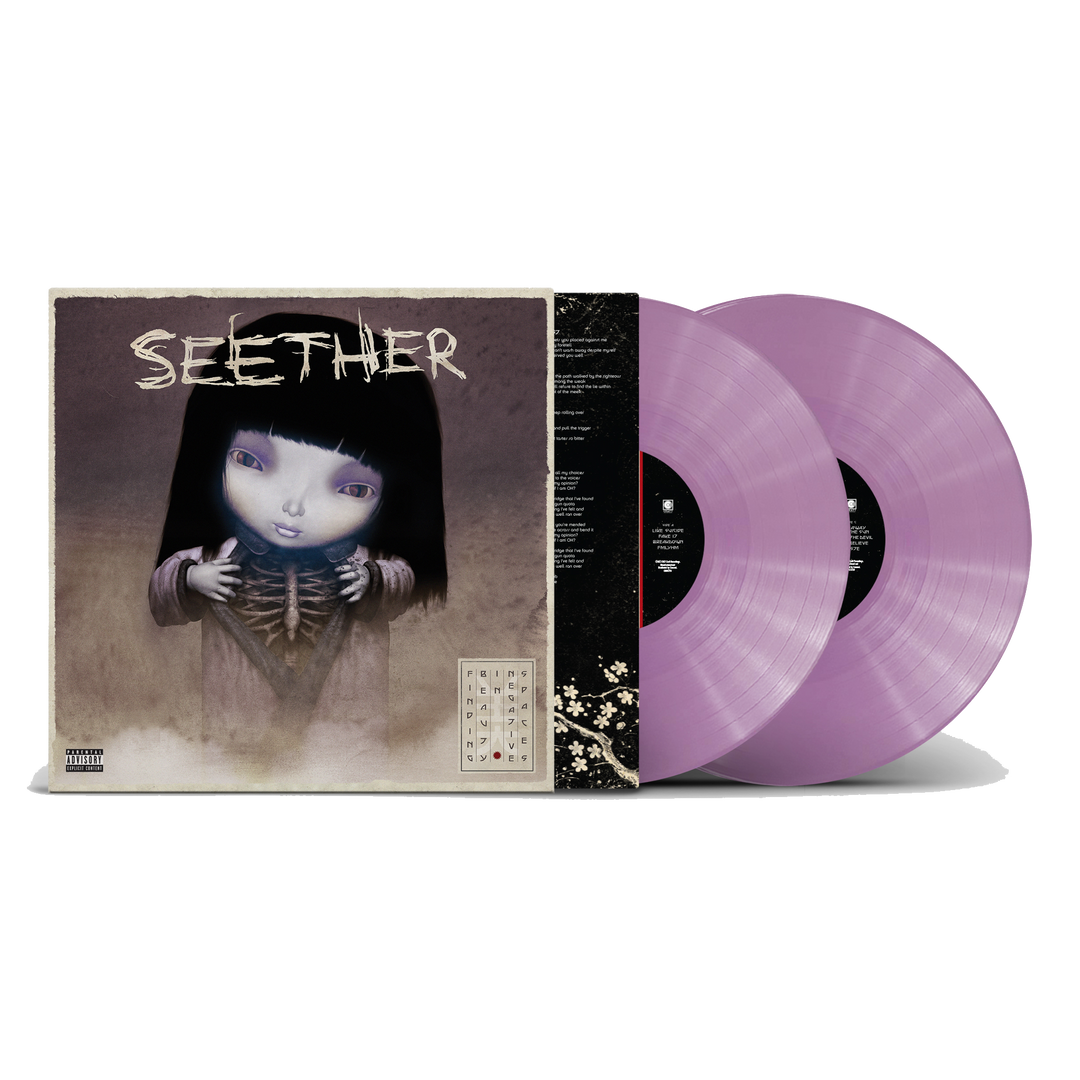 Finding Beauty In Negative Spaces – Lavender Vinyl 2LP