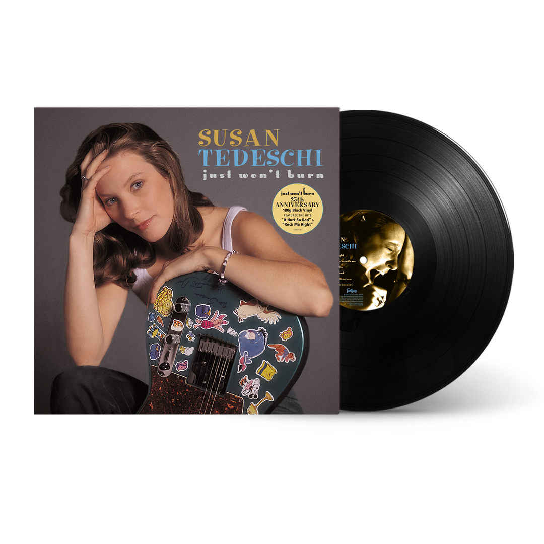 Just Won't Burn - Black Vinyl