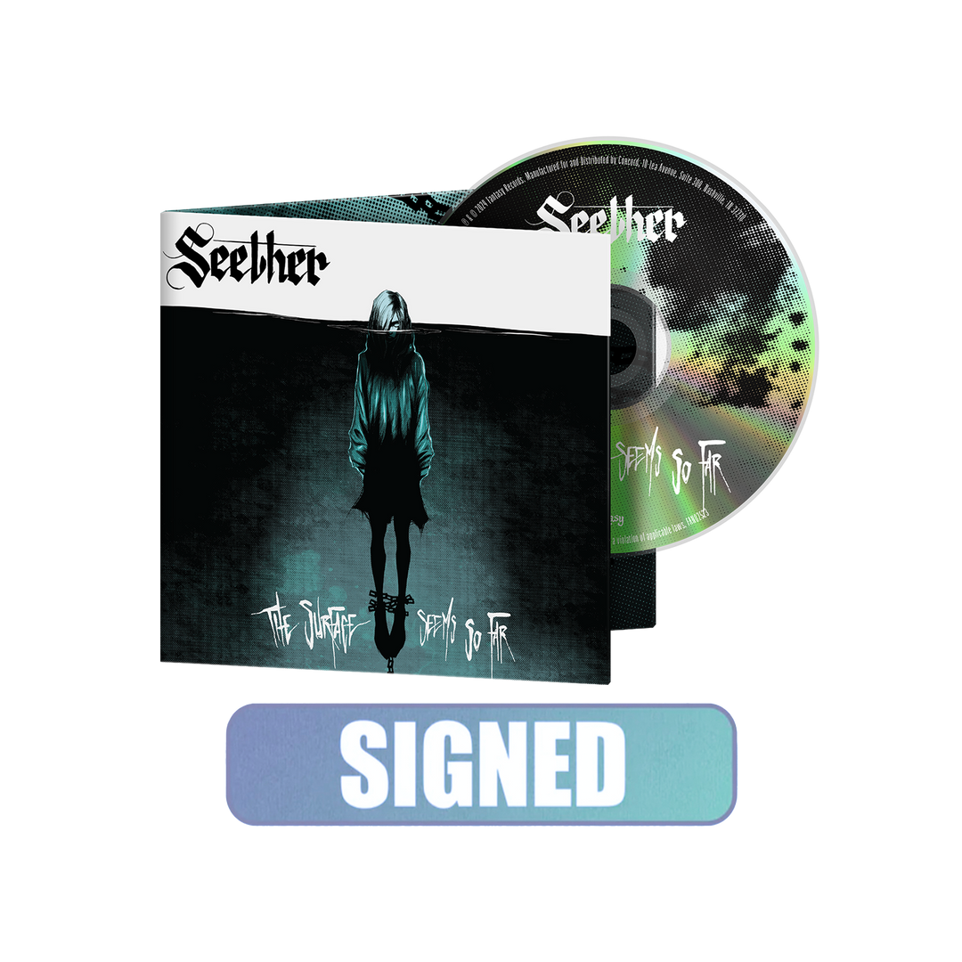 SIGNED The Surface Seems So Far CD