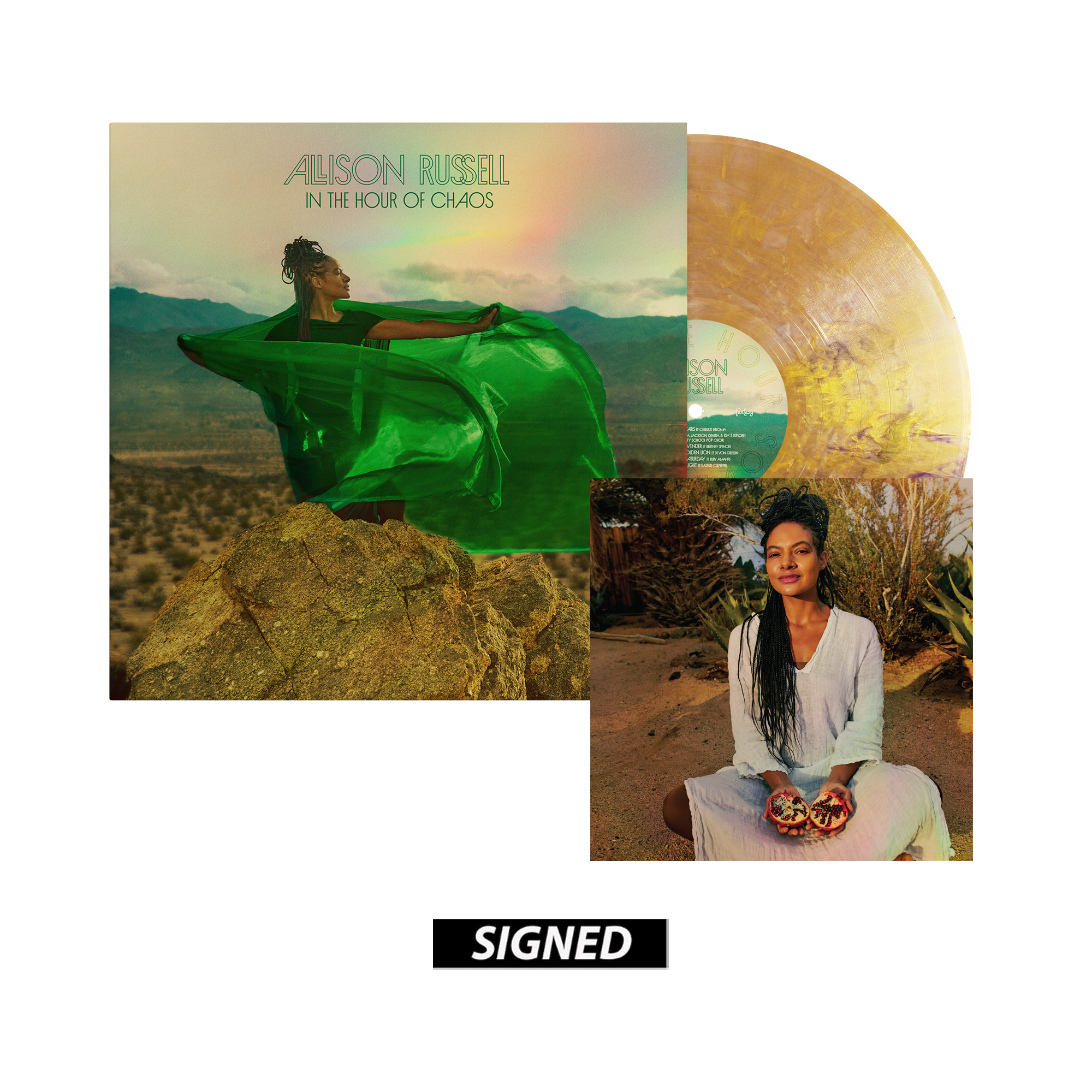 暁Records ALISON キメねこ trip deeper Allison Russell – In The Hour Of Chaos - Mycelial Vinyl + Signed