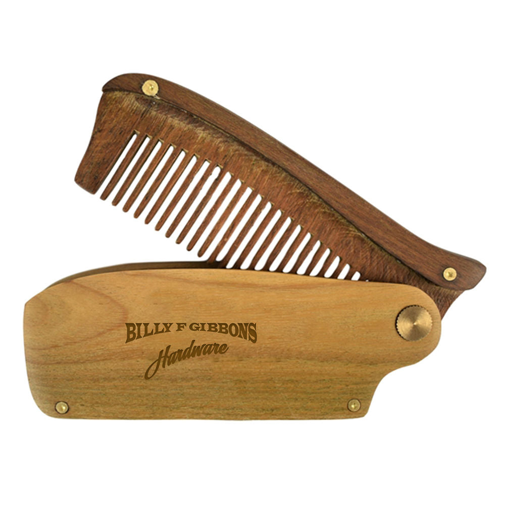 Hardware Wooden Beard & Hair Comb
