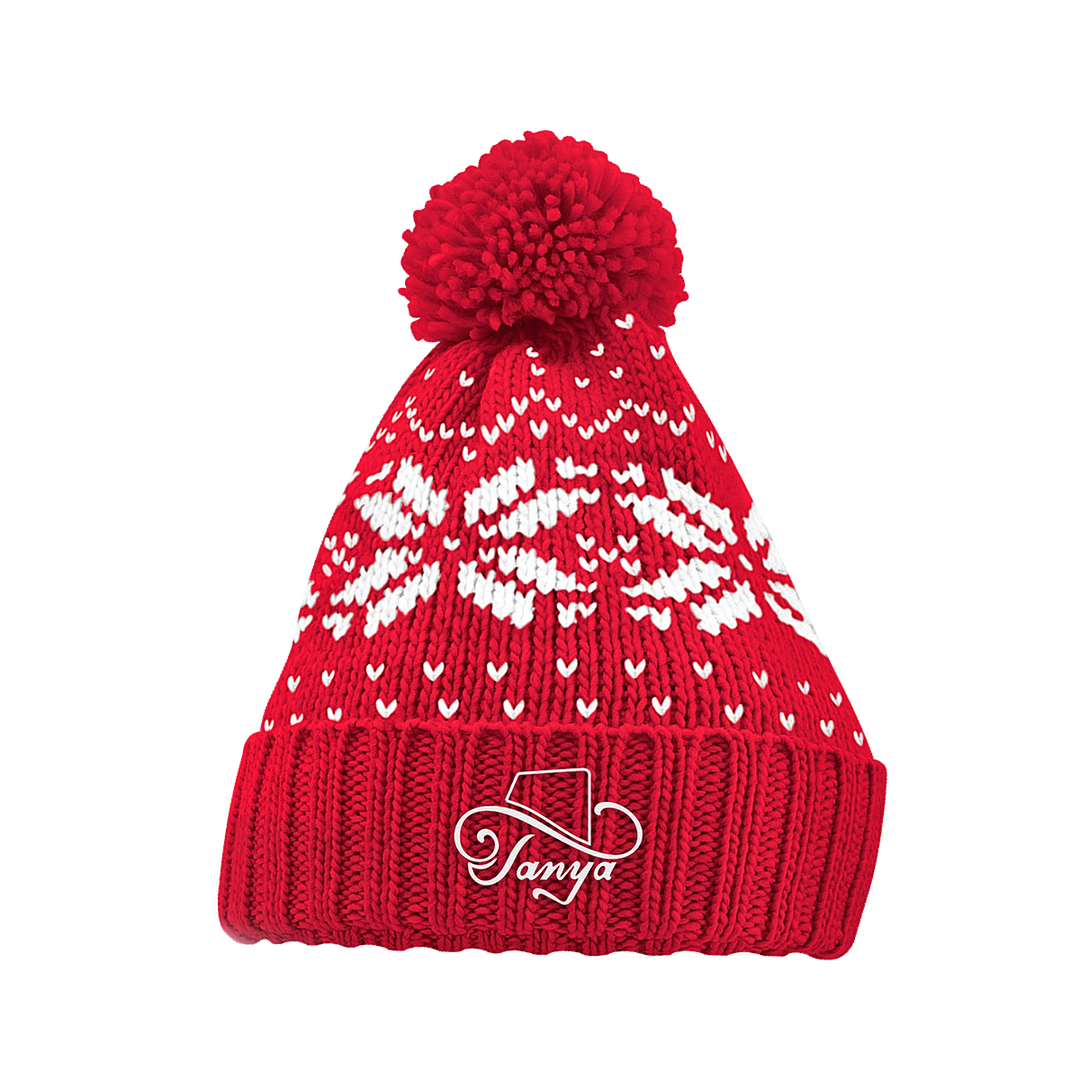 Tanya Tucker Red and White - Beanie