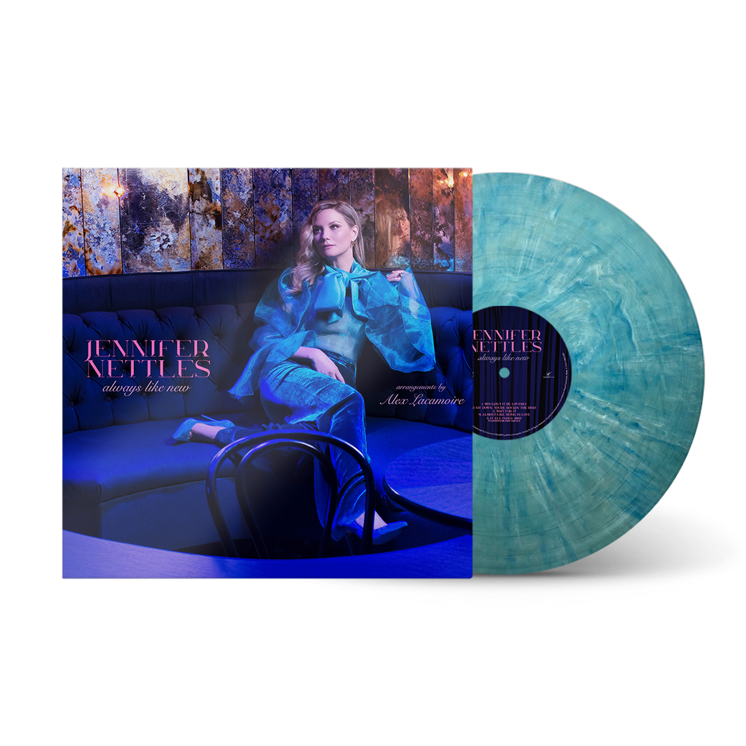 Always Like New Limited Edition SIGNED or UNSIGNED Serenity Blue Vinyl (500 for the World)