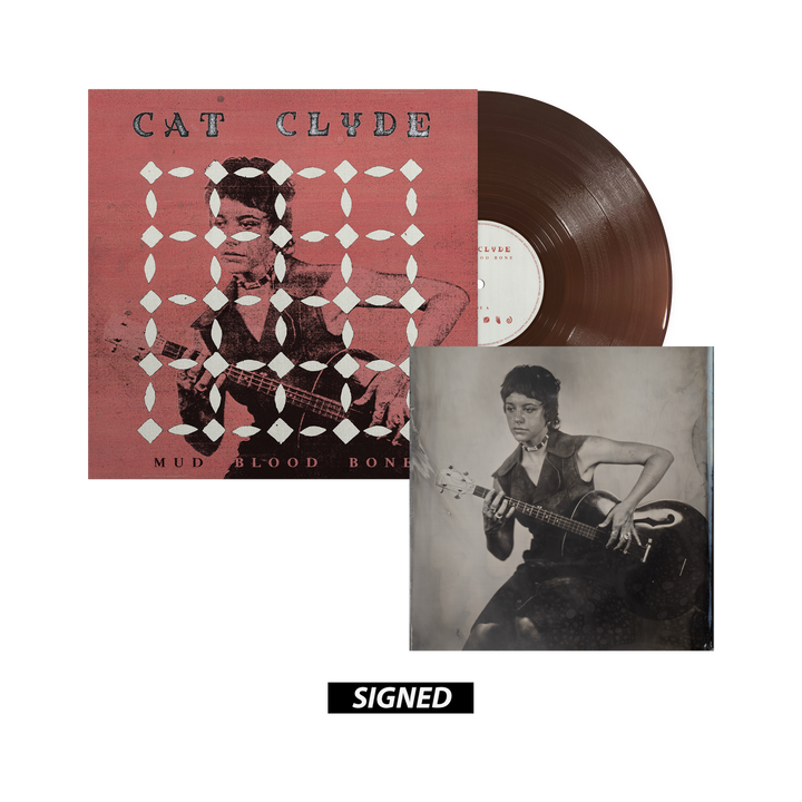 Mud Blood Bone Opaque Brown Vinyl + Signed Print + Tee Bundle
