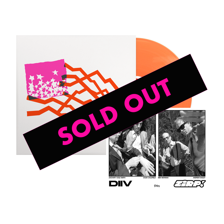 ZIRP! - Neon Orange Vinyl + Signed 8x10 Print — Image 1 of 2