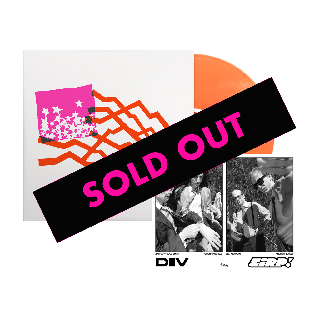 DIIV – ZIRP! - Neon Orange Vinyl + Signed 8x10 Print | Concord Records