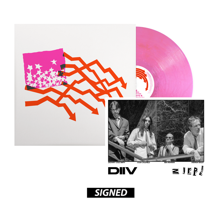 ZIRP! - Fluorescent Pink Vinyl + Signed 8x10 Print — Image 2 of 2