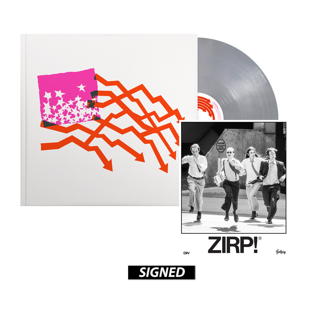 ZIRP! - Opaque Silver Vinyl + Signed 8x10 Print - View 1