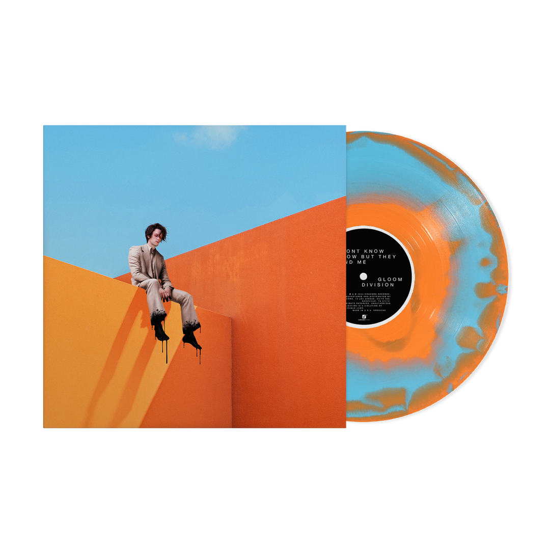 Gloom Division Custom Orange/Blue Blend Vinyl w/ Exclusive Lyric Book + Decoder Lens