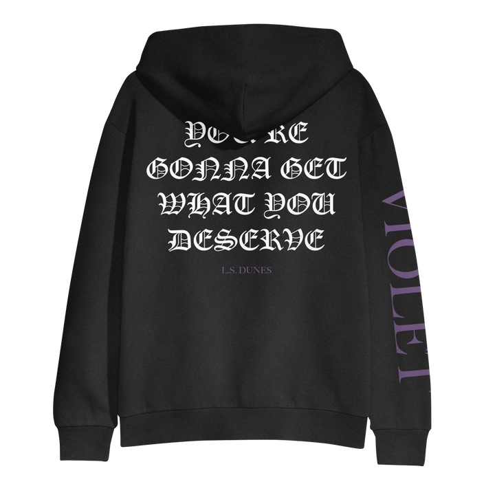 Violet Lyric Hoodie