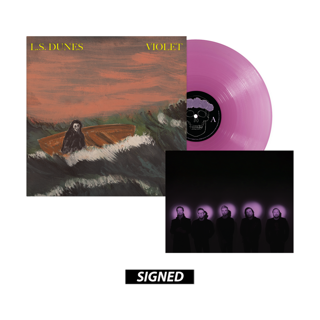 L.S. Dunes – Violet - Opaque Violet Vinyl + Signed Print – Concord