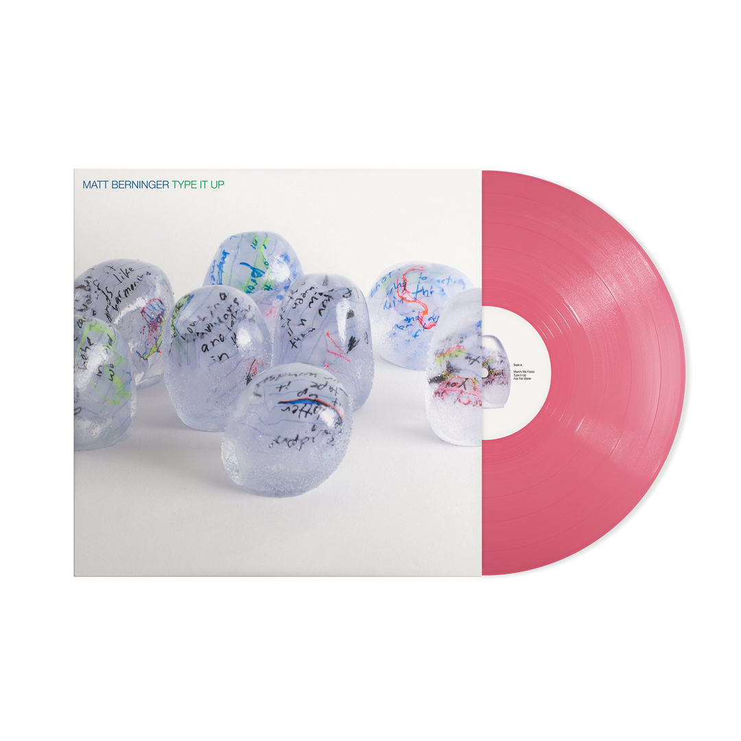 Type It Up - SIGNED Opaque Hot Pink Vinyl - View 1
