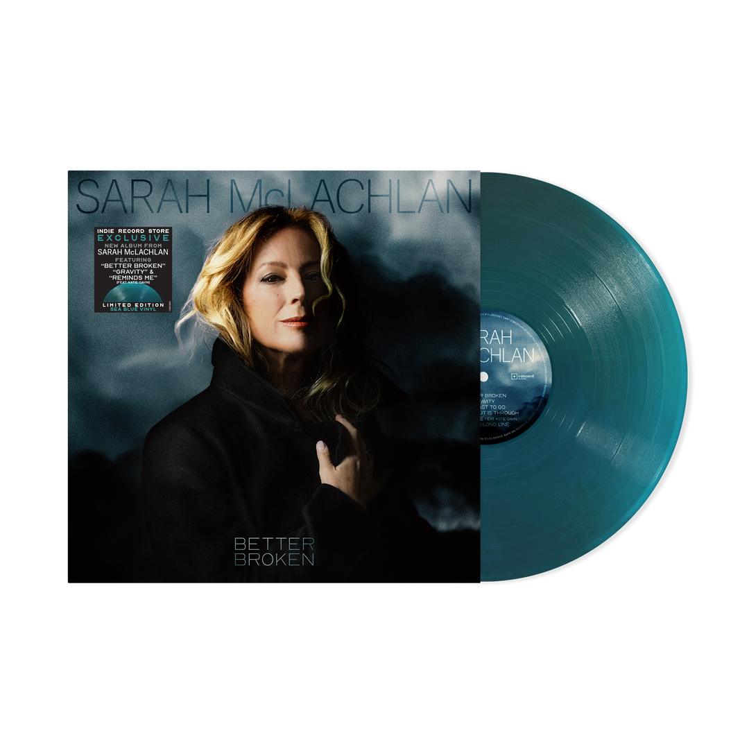 Better Broken - Translucent Sea Blue Vinyl + Signed Print - View 2