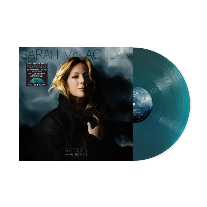 Better Broken - Translucent Sea Blue Vinyl + Signed Print — Image 2 of 2
