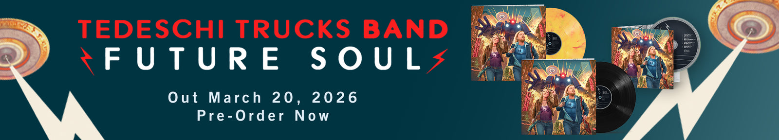 Tedeschi Trucks Band Album Banner