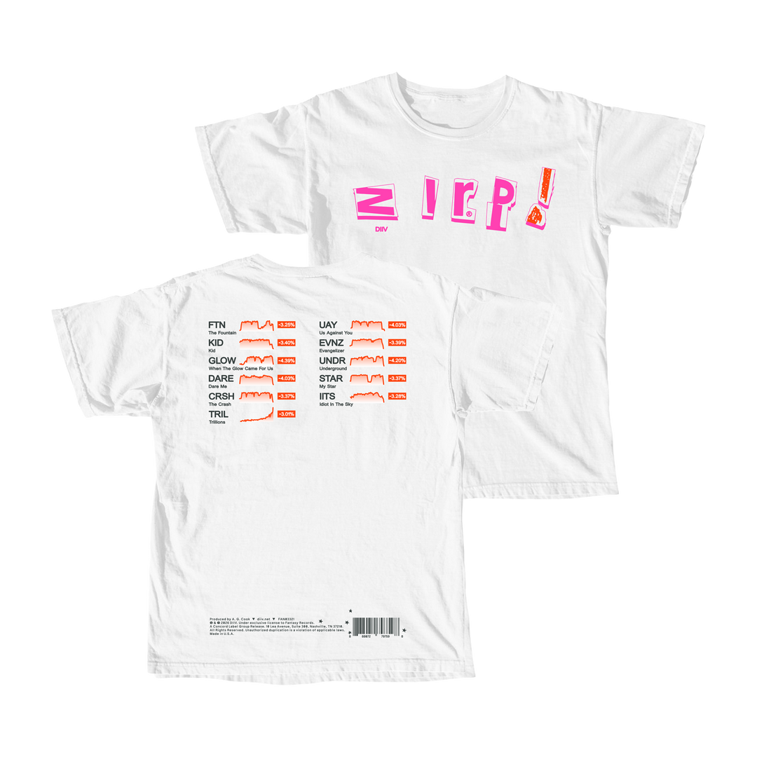 ZIRP! White - Tee - View 1