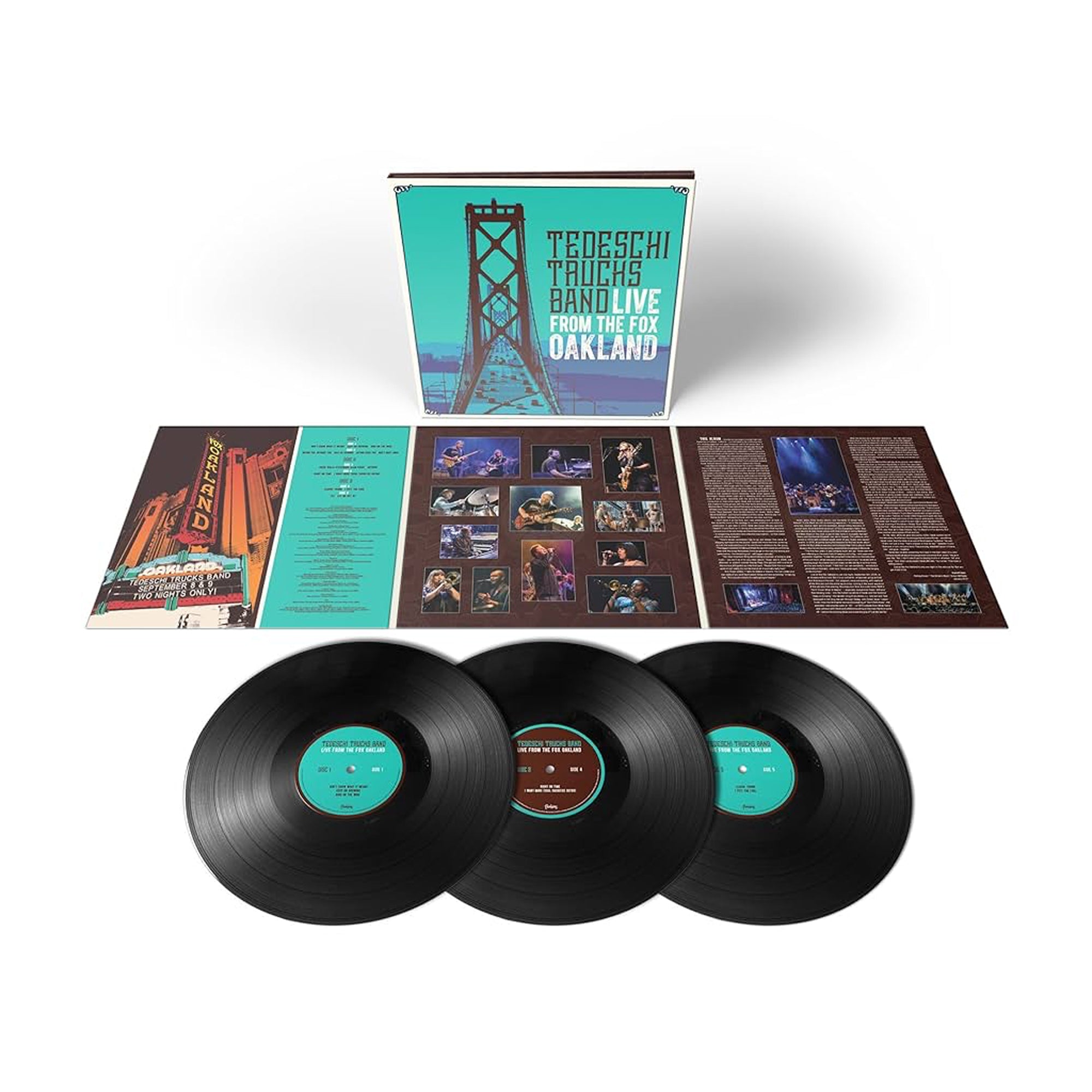 Live From The Fox Oakland - Black Vinyl 3LP – Concord Records