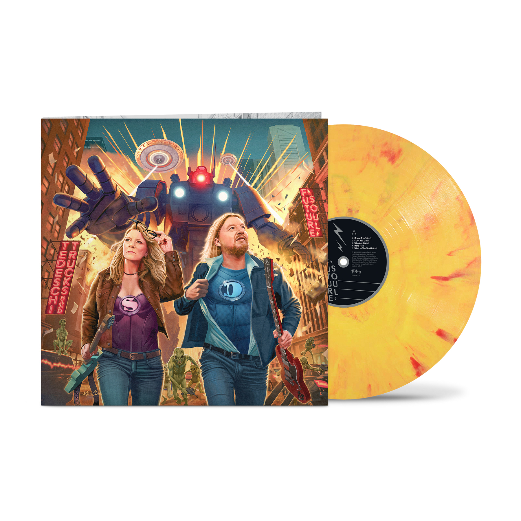 Tedeschi Trucks Band – Future Soul - Solar Flare Vinyl – Concord