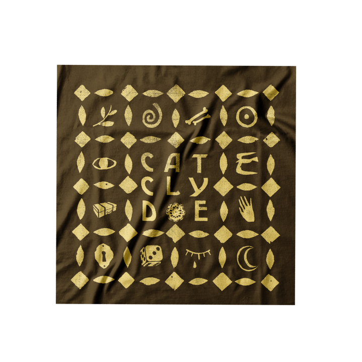 Mud Blood Bone Opaque Brown Vinyl + Signed Print + Tee + Bandana Bundle