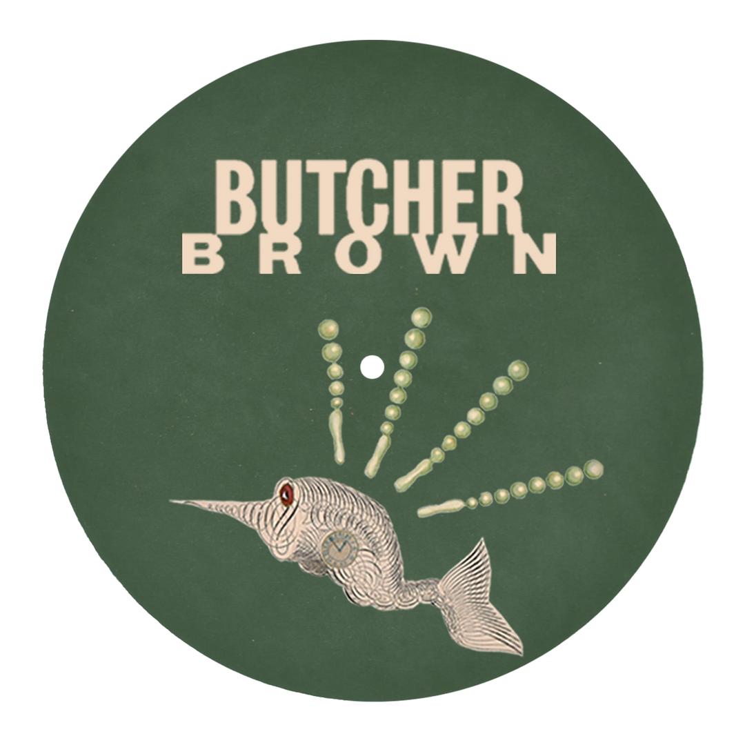 "Butcher Brown Presents Triple Trey" Turntable Mat