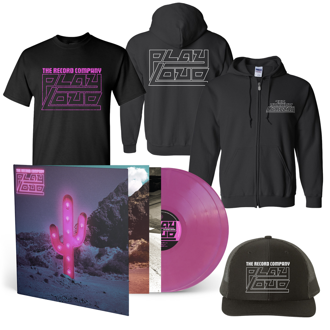 "Play Loud" Soft Stuff Bundle w/ Limited Edition SIGNED or UNSIGNED Lavender Deluxe 2xLP