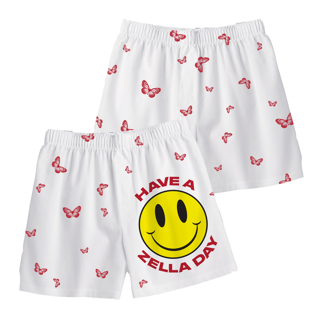 Have A Zella Day Smiley Face Boxers