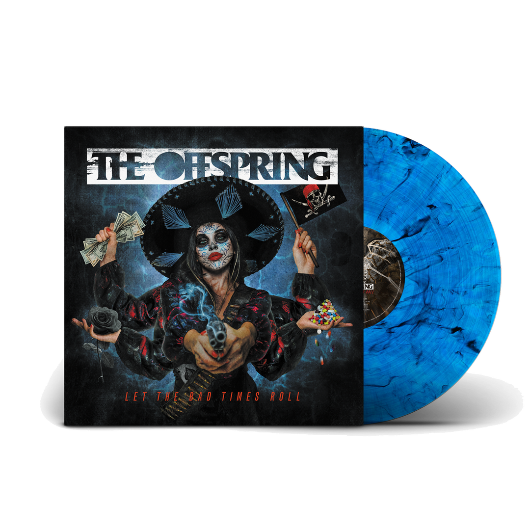 SIGNED or UNSIGNED Let The Bad Times Roll Black/Blue Marble Vinyl