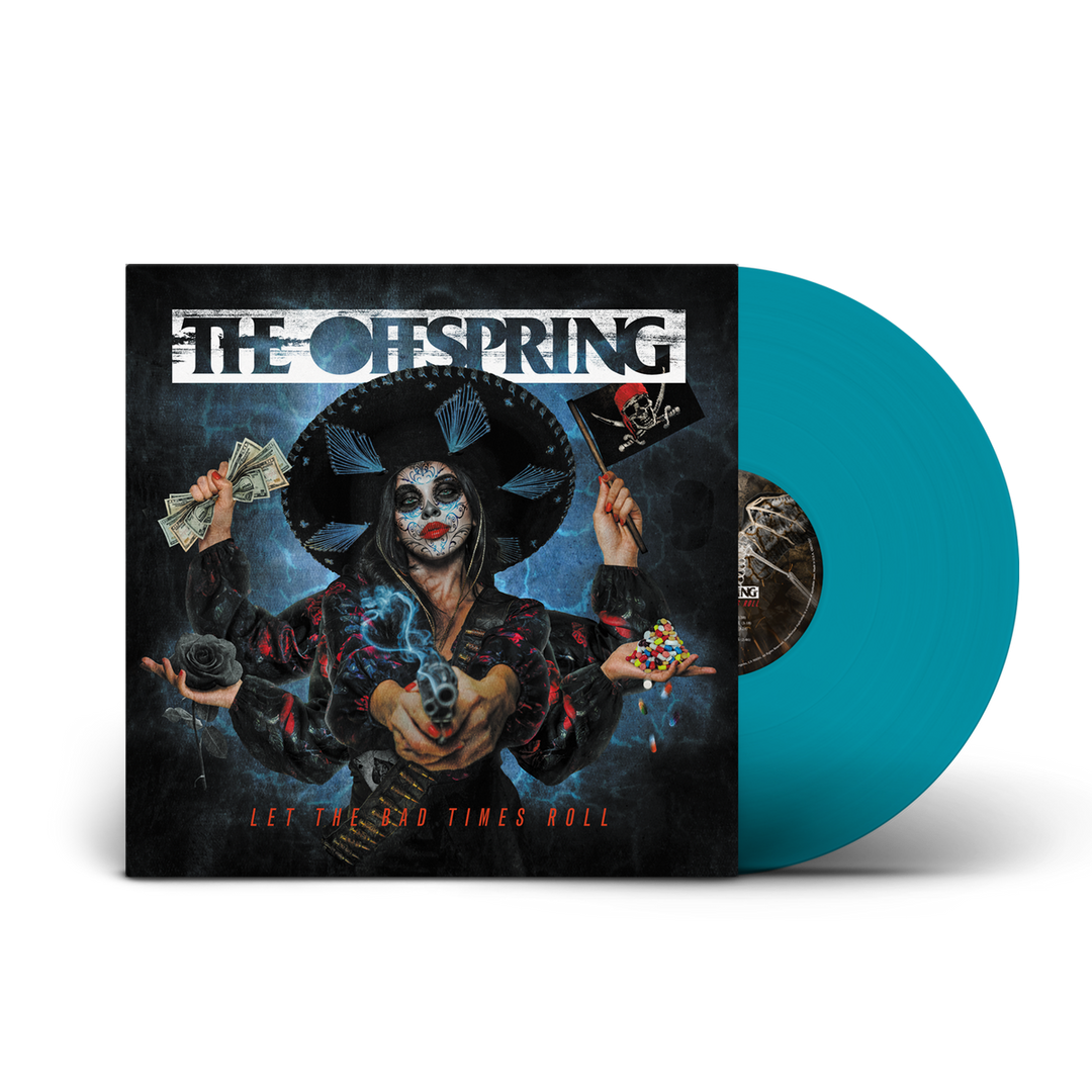 SIGNED or UNSIGNED Let The Bad Times Roll Sea Blue Vinyl