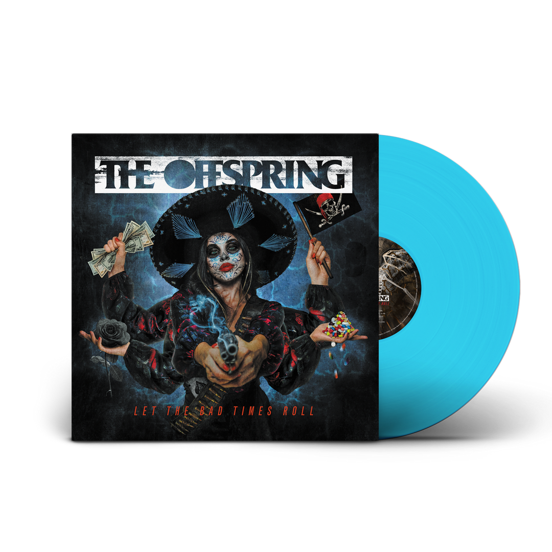 SIGNED or UNSIGNED Let The Bad Times Roll Sky Blue Vinyl