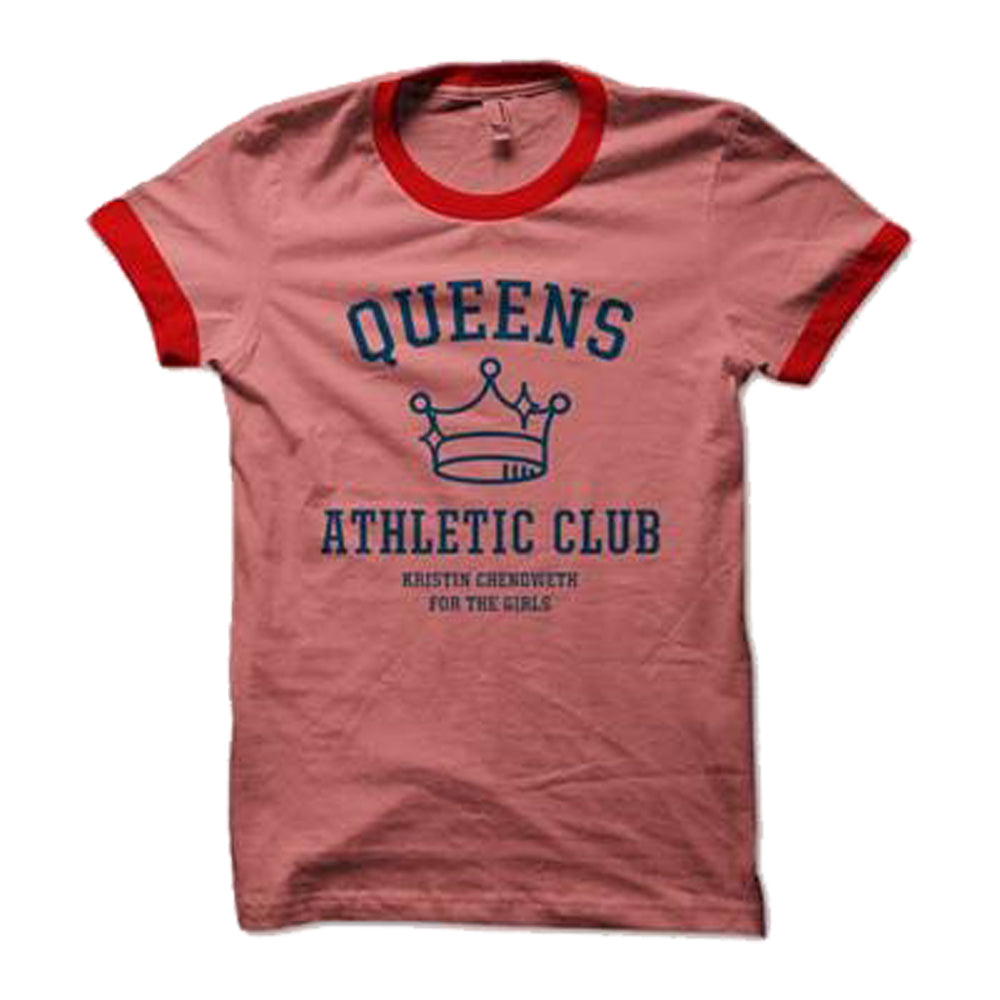 Queens Athletic Club Unisex Ringer Tee